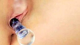 Blonde slut fucks under the moonlight passionately