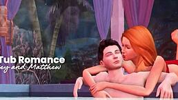 Is This 3D Hentai Jacuzzi Bath Turning Naughty?