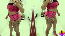 Emotional Trailer Of Ex BBB Brazil Employee Performing Belly Dance With Big Tits And Ass