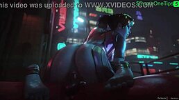 Wow! Overwatch hentai delivers wild footjob and fetish action in compilation.