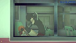 Futaba, Ann, Ren in wild Persona 5 hentai