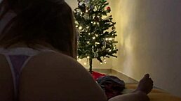 My friend invited me for a movie, but we started fucking with big ass and tits