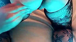 My Latina Stepmom Puts on a Hot Show with Big Tits! 🔥