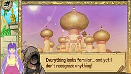 Play with Princess Jasmine in this hot anime game