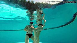 underwater group bang with eva sasalka, total wild mess, ya know