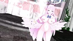 mika in intense 3d anime hentai action 😏