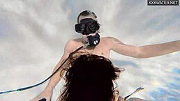 underwater group bang with eva sasalka, total wild mess, ya know