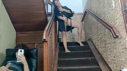 Caught My Stepbro Masturbating, Got Turned On, He Nailed Me Hard