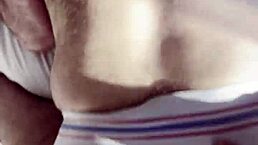 Little Bear Begs for Rough Cock at My Place