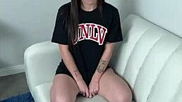 College Girl LOVES Her Frat Boys' HUGE Cocks