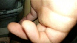 Watch this ginger dude lick her wet pussy close up