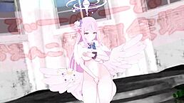 mika in intense 3d anime hentai action 😏