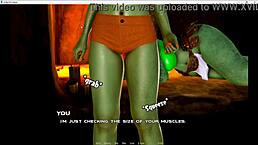 Nurse teases patient in hospital