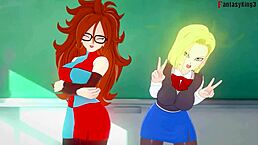 Gohan embarks on college sex adventures in Dragon Ball Zex 2.