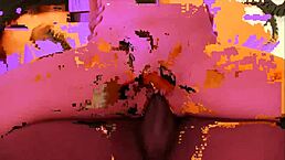 Glitch pmv by evilone99 showing group scenes with big booties