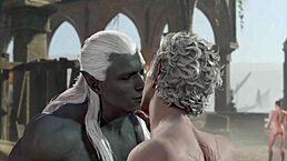 Baldur's Gate 3 naked run shows Astarion in steamy gay scenes