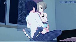 koume shirasaka and hinako kita go wild in intense hentai sex