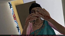 Stepson, bang stepmom stuck in washing machine hard!