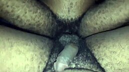 Hairy bareback fun with monster cock and big ass.