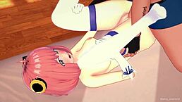 Anya wants big cock after pool