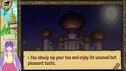 Play with Princess Jasmine in this hot anime game