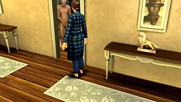 Sims 4 Gus Farmer 2 - RANCH LIFE in Wild 3D Cartoon Action!