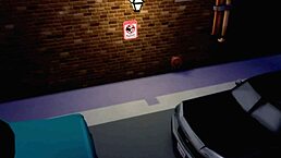 Sims 4 Terminator parody with wild threesome