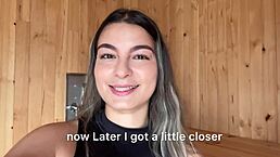 Married Neighbor Fucks My Hairy Pussy. I Convinced Him While His Wife Searched!