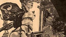 Yo, check this vintage erotic illustration! So cool! 😍