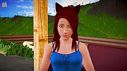 My new family 458 featuring redhead milf with big tits