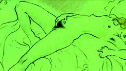 见过复古色情插图在hentai风格活起来吗？好奇不？