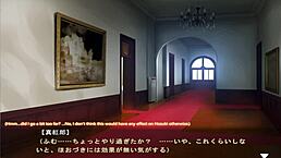 Maid-san in Boin game shows off in Hozuki scene 2