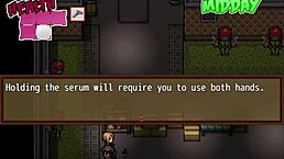 In zombies retreat, the hot scientist gets cured through intense hentai sex part 13