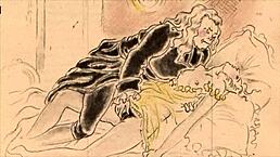 见过复古色情插图在hentai风格活起来吗？好奇不？