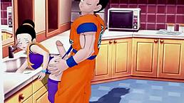 i got chichi stuck in the kitchen with that monster fantasy