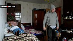 dirty slut wife keeps door open for dick