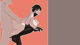 hentai heroines face gangbang with big cocks and asses