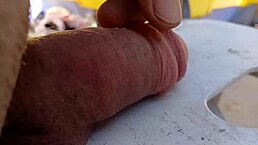 dropping my cock & watching it bounce in slow motion