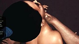 check out this hot french video game with curvy anime action