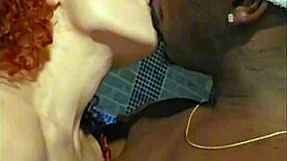 Redhead amateur dominates with financial control and blowjob