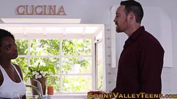 busty ebony babe in hd