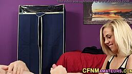 i got a facial while clothed in cfnm