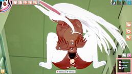 Coneja culona se la meten hasta llegar al orgasmo en hentai!