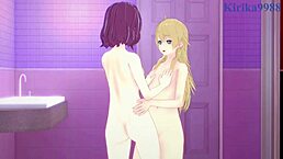 Rin and Ko's futanari sex is so intense!