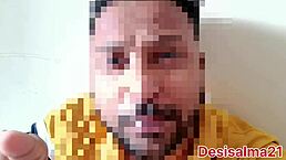 My husband told his friend my wife's pussy is wide. I scolded him. He FUCKED my ass and pussy with oil.