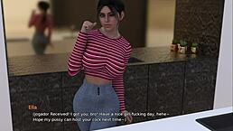 Feeling So Horny While Fingering in the Bathroom