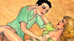 vintage erotic drawings bring old-school charm to life. a glimpse into classic sensual art.