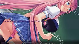 Saimin Class Natsu 2 Features Japanese Anime Girls Unknowingly Pregnant in Classroom