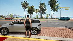 check out this hot french video game with curvy anime action