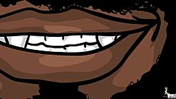 huge cock vampire fucks submissive servant in anime